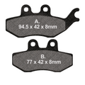 EBC Brakes Motorcycles Organic Brake Pad -  FA374