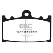 EBC Brakes Motorcycles Organic Brake Pad -  FA158