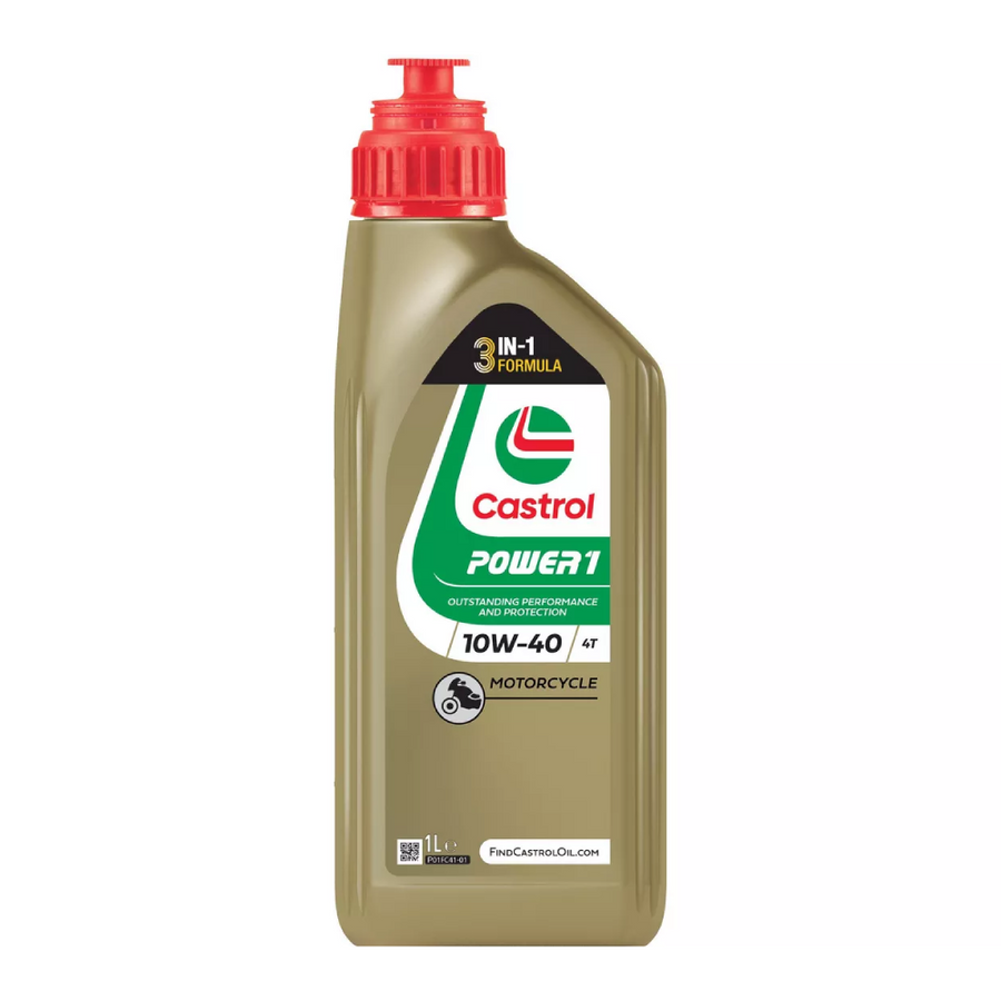 Castrol POWER1 3-in-1 Formula 4T 10W-40 1L