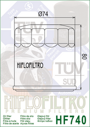 HifloFiltro Premium Oil Filter - HF740