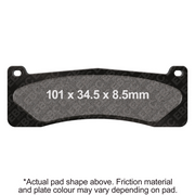 EPFA263HH - EBC EXTREME PRO SINTER BRAKE PADS