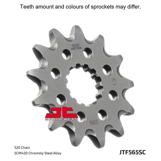 JT Sprockets Self Cleaning Lightweight Front Sprocket - JTF565.12SC - 520 Pitch