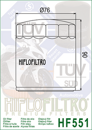 HifloFiltro Premium Oil Filter - HF551