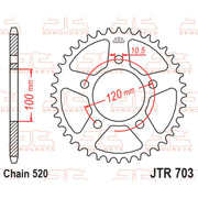 JT Sprocket Rear Sprocket - JTR703.40 - 520 Pitch