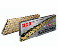 DID  530 Pitch  "ZVMX" Gold & Gold Street Super X-Ring  Drive Chain 100 Links Rivet Link 1400cc Max