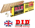 DID  428 Pitch  "HD" Gold & Gold Small Bikes Drive Chain  118 Links Spring Link 125cc Max