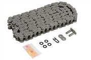 D.I.D 428 Pitch VX Steel Drive Chain for street and ATV, 138 links with clip and press-fit links, suitable for 350cc max engines