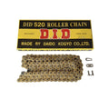 DID  520 Pitch  Gold & Black Street 118 Links Split Link  200cc Max