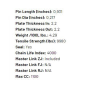 D.I.D 530 Pitch VX Gold and Black Street Pro X-Ring Drive Chain with 104 links and rivet link for 1100cc motorcycles