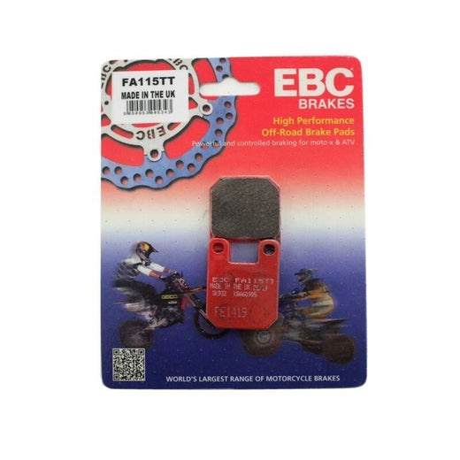 EBC Brakes Off Road Motorcycles TT Hybrid Carbon Brake Pad - FA115TT