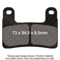 EBC Brakes Motorcycles HH Sintered Brake Pad - FA724HH