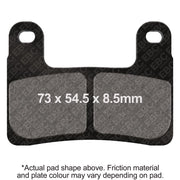 EBC Brakes Motorcycles HH Sintered Brake Pad - FA724HH
