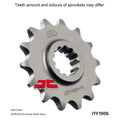 JT Sprockets Front Sprocket - JTF1906.15 - 420 Pitch