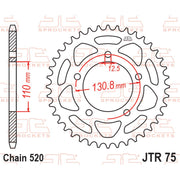JT Sprocket Rear Sprocket - JTR75.45