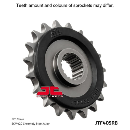JT Sprockets Rubber Cushioned Front Sprocket - JTF405.19RB - 525 Pitch