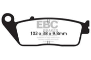 EBC Brakes Scooters HH Slintered Brake Pad -  SFA196HH