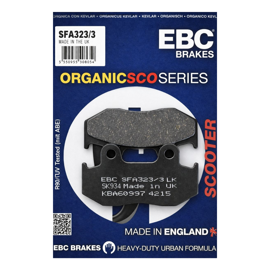 EBC Brakes Scooters organic Brake Pad - SFA323/3