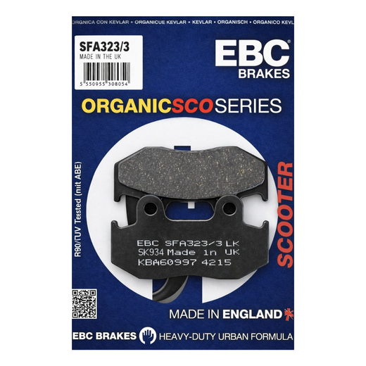 EBC Brakes Scooters organic Brake Pad - SFA323/3