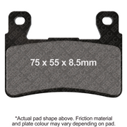 EPFA265HH - EBC EXTREME PRO SINTER BRAKE PADS