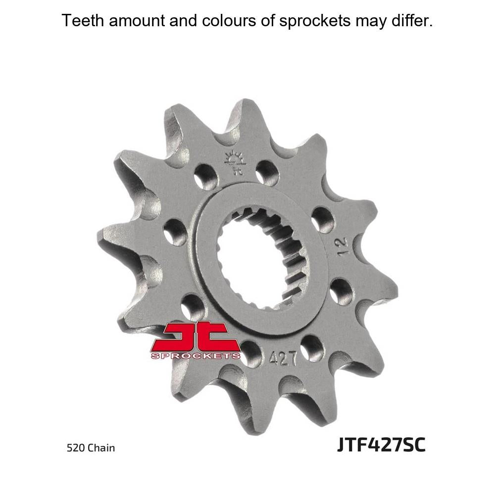 JT Sprockets Self Cleaning Lightweight Front Sprocket - JTF427.12SC - 520 Pitch