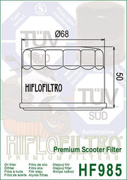Hiflofiltro Premium Oil Filter - HF985