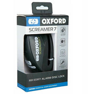 Oxford LK289 Screamer 7 Alarm Disc Lock Motorbike Motorcycle Lock