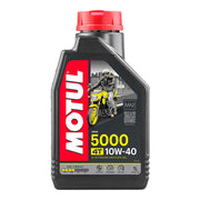 Motul 5000 10W40 4T Promo 4 Litres + 1 Litre Free