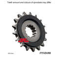 JT Sprockets Rubber Cushioned Front Sprocket - JTF404.17RB - 525 Pitch