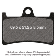 EPFA380HH - EBC EXTREME PRO SINTER BRAKE PADS