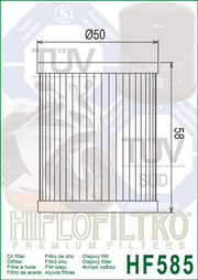 HifloFiltro Premium Oil Filter - HF585