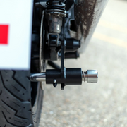 EasyBlock compatible with Honda Forza 125cc 2015-2025 motorcycle, showing the easyblock component on the bike.