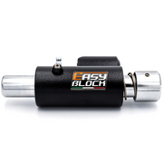 EasyBlock compatible with Honda SH 125/150 ABS scooter and QJ SQ 16 125cc motorcycle, showing installation components.