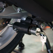 EasyBlock compatible with Honda SH 350cc scooter, 2021-2024, showing the easyblock EBH12 accessory on the vehicle.