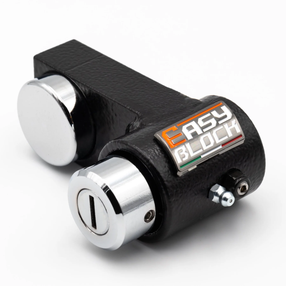 EasyBlock compatible with Kawasaki Versys 650cc and 650cc RS motorcycle, showcasing the product in a clear, detailed view.