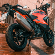 EasyBlock compatible with KTM 1290cc Super Adventure S and R 2013-2016, showing the product design and installation features.