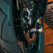 EasyBlock compatible with KTM 1290 Super Adventure S and R 2013-2016, showcasing the product fitting the motorcycle model.
