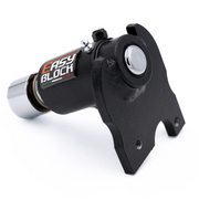 EasyBlock compatible with Piaggio Beverly 350 ABS scooter, showing the durable black ABS part with detailed features.