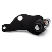 EasyBlock compatible with Piaggio Vespa GTS 300cc, 125cc, and 310cc HPE models, showing the product installation on a Vespa scooter.