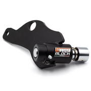 EasyBlock compatible with Piaggio Vespa GTS 300cc, Vespa 310cc HPE, and 125cc models, shown on a Vespa scooter.