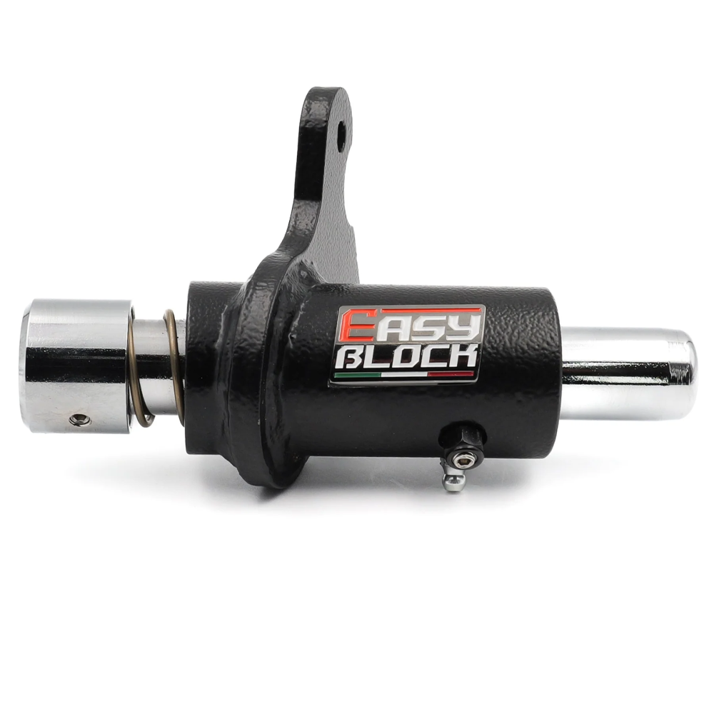 EasyBlock compatible with QJ Motor Fort 350cc motorcycle, showcasing the product fitting and installation details.