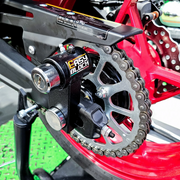 EasyBlock compatible with QJ Motor SVT 650cc motorcycle engine part, shown in a close-up view.