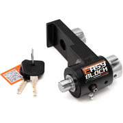 EasyBlock compatible with Royal Enfield Himalayan and Guerrilla 450cc motorcycle, showing the product and mounting details.