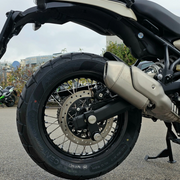 EasyBlock compatible with Royal Enfield Himalayan 450cc and Guerrilla 450cc motorcycle, close-up of the product components.