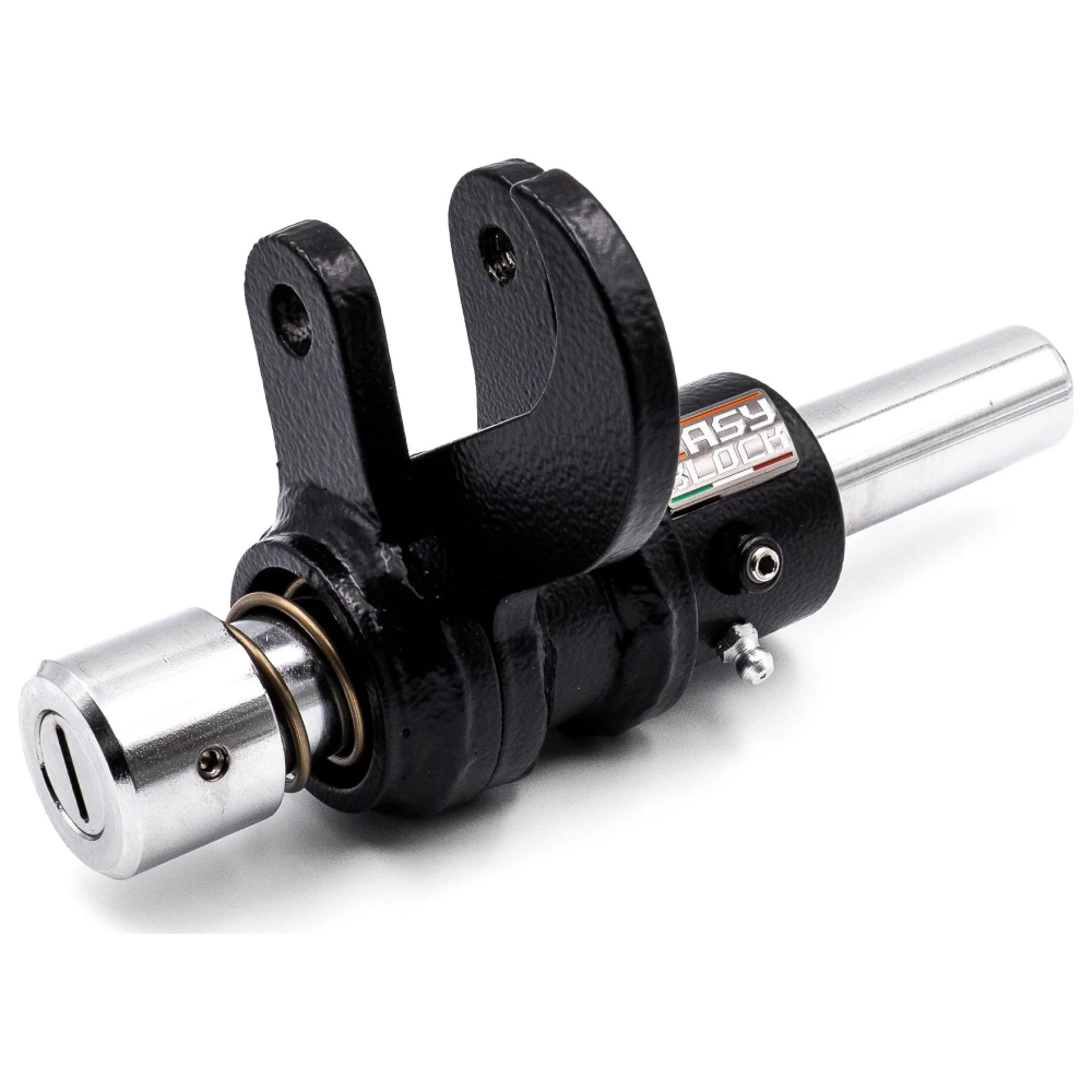 EasyBlock compatible with SYM Maxsym 400cc scooter, model years 2021-2024, shown on a black EasyBlock product.