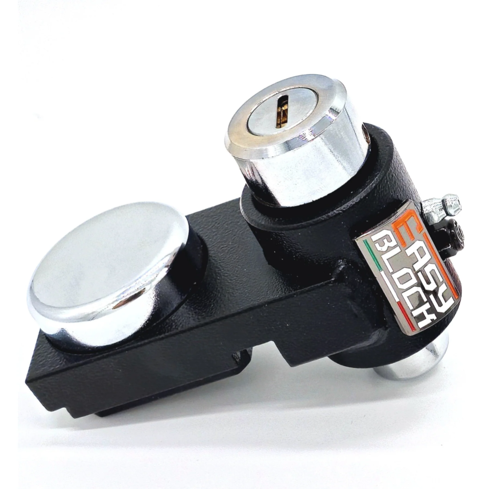 EasyBlock EBV05 compatible with Voge Valico 900cc DSX and BMW F 900cc GS motorcycle engine cover in black.