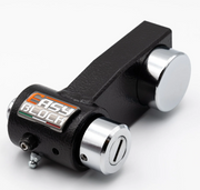 EasyBlock compatible with Yamaha T Max 530cc and 560cc motorcycle, 2012-2024, close-up of the easyblock device.