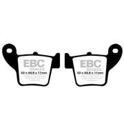 EBC Brakes Off Road Motorcycles TT Hybrid Carbon Brake Pad - FA346TT