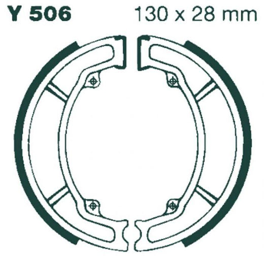 EBC Brakes, Brake shoe - H342