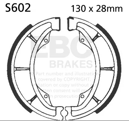 EBC Brakes, Brake shoe - S602
