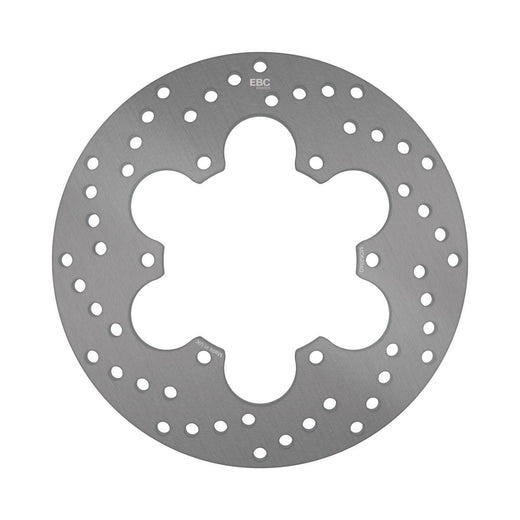 EBC Brakes MD-Series scooter brake disc MD6234D showing a round metal disc with vented cooling fins for scooter braking systems.